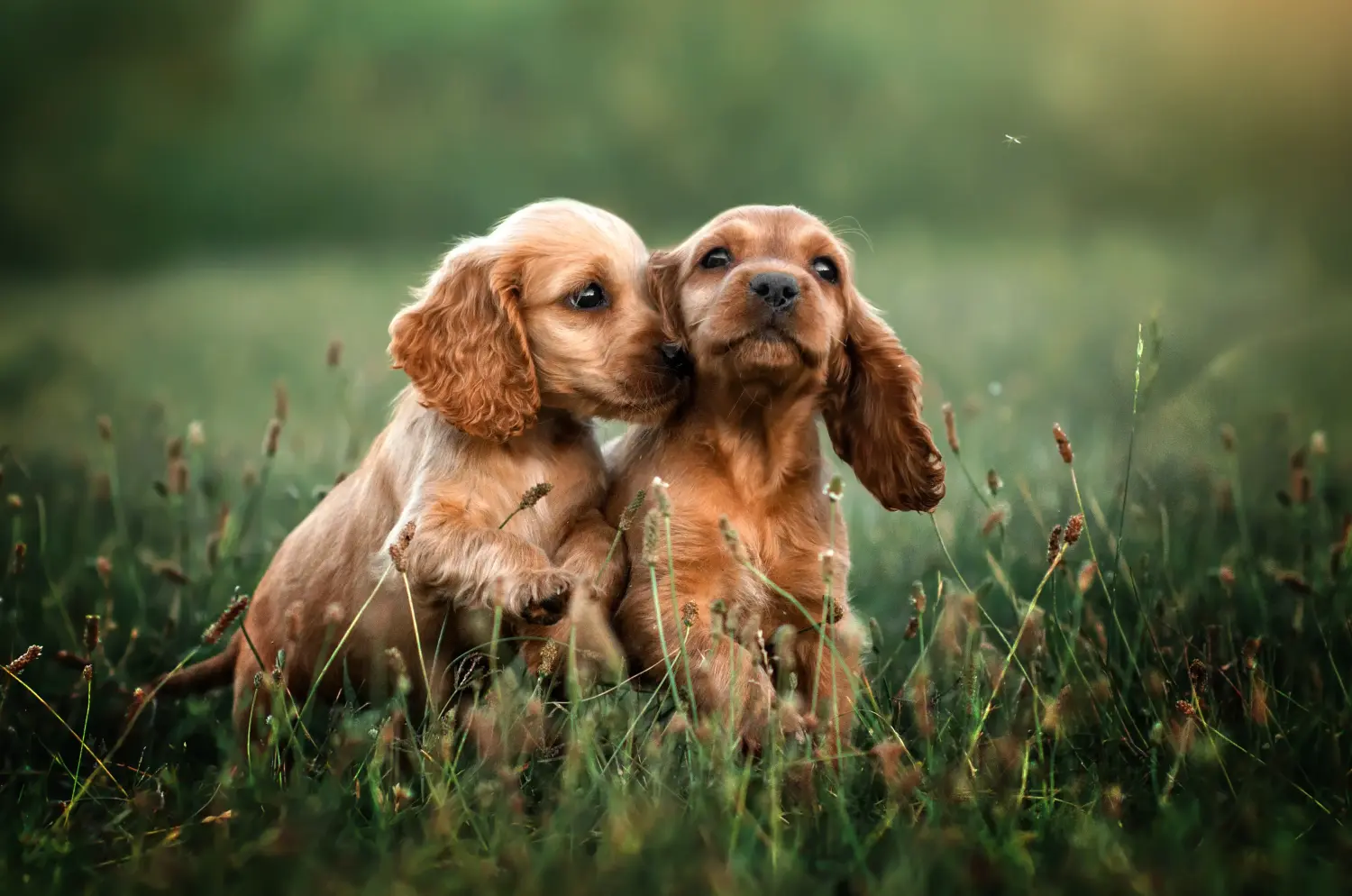 Kupno szczeniaka amerykańskiego spaniela wodnego oznacza wzięcie na siebie odpowiedzialności! Kup szczenięta rasy cocker spaniel amerykański.
